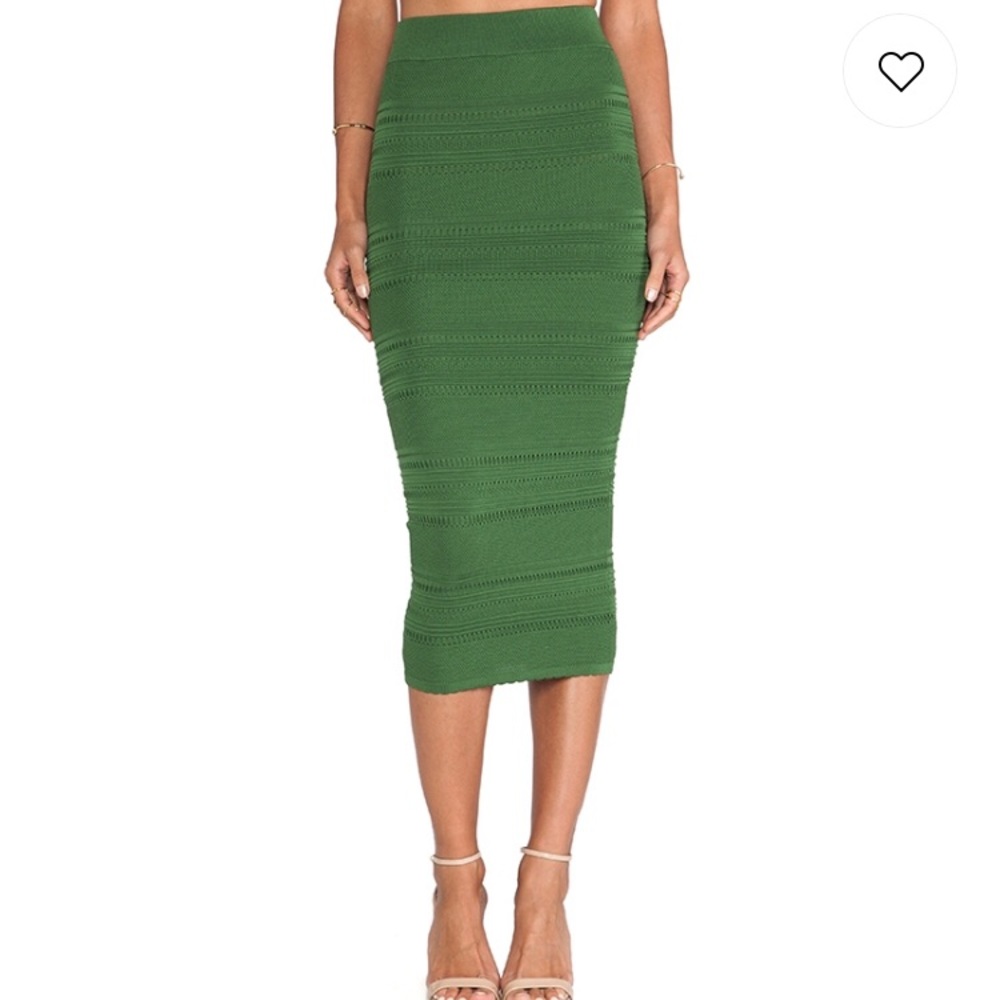 Ronny Classic Skirt in Green